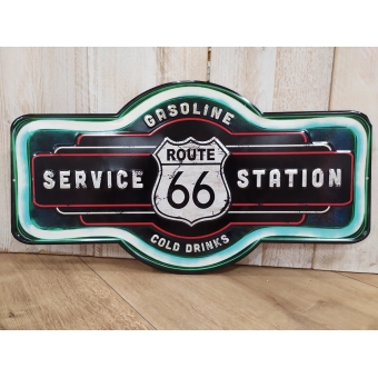 Route 66 service station